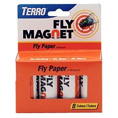 TERRO® Fly Magnet® Fly Paper Trap - 8 pack