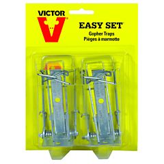 Victor® Easy Set Gopher Traps - 2 Pack