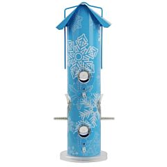 Perky-Pet® Snowflake Metal Tube Wild Bird Feeder