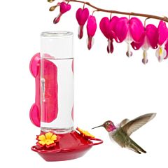 Perky-Pet® Window-Mounted Glass Hummingbird Feeder