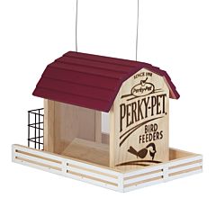 Perky-Pet® Star Barn Wood Chalet Bird Feeder