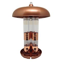 Perky-Pet® Copper Finish Triple Tube Bird Feeder