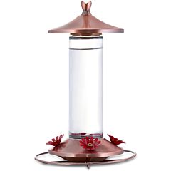 Perky-Pet® Elegant Copper Glass Hummingbird Feeder