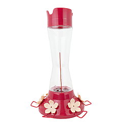 Perky-Pet® Top-Fill Favored Pinch-Waist Glass Hummingbird Feeder - 20 oz