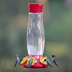 Perky-Pet® Top-Fill Grand Master Plastic Hummingbird Feeder - 48 oz
