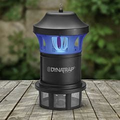 DynaTrap® 1 Acre Mosquito & Insect Trap with AtraktaGlo Light - Black