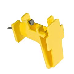 Fi-Shock® Yellow Polytape Wood Post Insulator