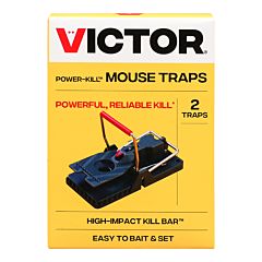 Victor® Power-Kill&#153; Mouse Trap - 2 Pack