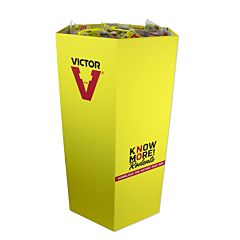 Victor® Metal Pedal Mouse Trap 2 Pack Dump Bin