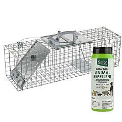 Havahart® Large 2-Door Safe Release Live Animal Cage Trap 36 x 10 x 12 -  998 - Viceroy Distributors