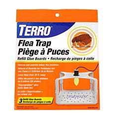 TERRO® Flea Trap Refill Glue Boards - 3 Pack