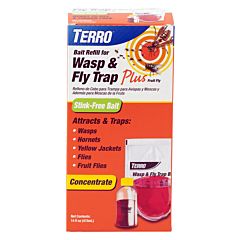 TERRO® Wasp & Fly Trap Plus Fruit Fly Refill