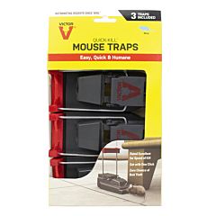 Victor® 3-Pack Quick-Kill® Mouse Traps