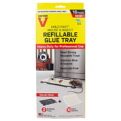 Victor® Hold-Fast® Refillable Mouse Glue Traps