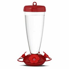 Perky-Pet® Red Petunia Top Fill Plastic Hummingbird Feeder