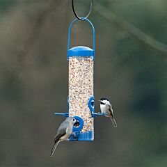  Perky-Pet® Navy 2-in-1 Tube Bird Feeder