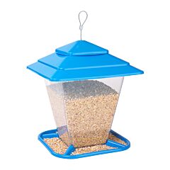 More Birds Square Seed Hopper Bird Feeder