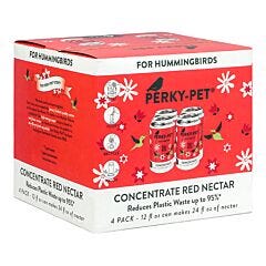  Perky-Pet® Red Hummingbird Nectar Concentrate - 12 oz, Box of 4
