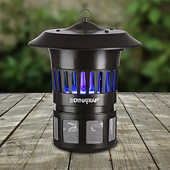  Dynatrap® 1/2 Acre Wall-Mounted Mosquito & Insect Trap - Black