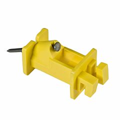  Zareba® Yellow Wood Post Insulator