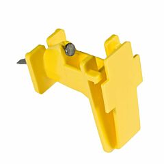 Zareba® Yellow Polytape Wood Post Insulator