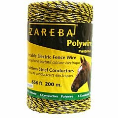 Zareba® Yellow 6 Conductor Polywire  - 656 ft
