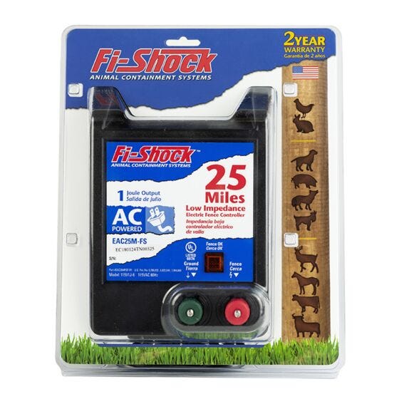 Fi Shock AC 25 Mile Electric Fence Charger
