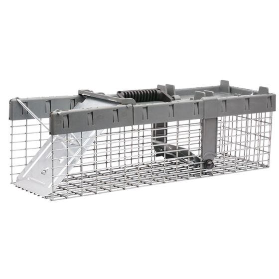 Answer Single Door Live Animal Cage Trap for Small Size Pests Steel Wire