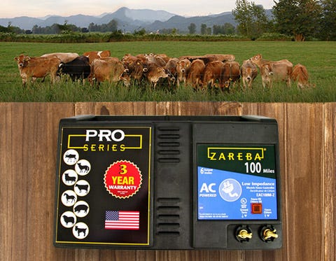 Zareba 100 Mile AC Powered Fence Charger