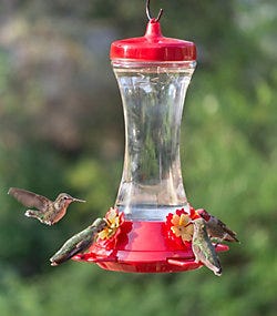 Perky-Pet<sup>®</sup> Adjustable Perch Glass Hummingbird Feeder