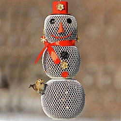 Perky-Pet Snow Woman Wild Bird Feeder