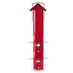 Perky-Pet® Red Metal Tube Bird Feeder 