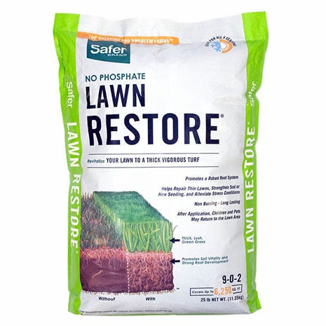 Safer Brand Lawn Restore Fertilizer