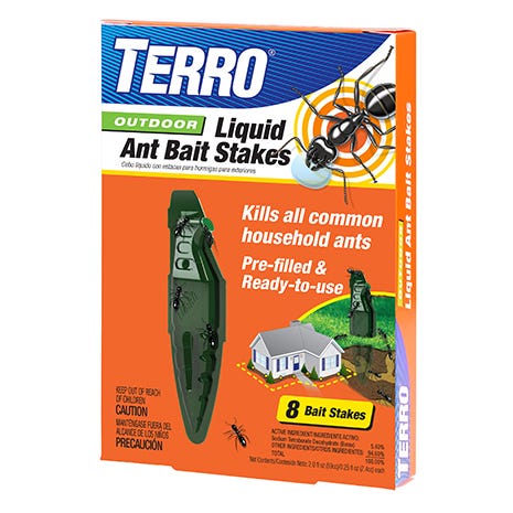 Outdoor Liquid Ant Bait Stakes