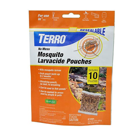 TERRO No Mess Mosquito Larvacide Pouches