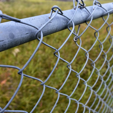 use on chain link and field fences