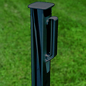 heavy-duty insulated fence post
