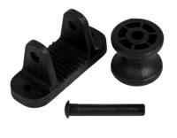 ElectroBraid Roller Insulators - Black